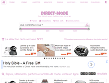 Tablet Screenshot of direct-mode.com
